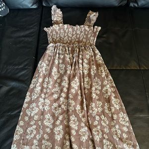 Floral maxi dress